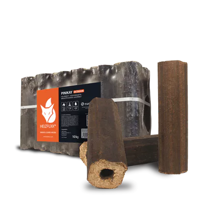 PiniKay Octagon 2 x 10 kg Hartholz  Heizwert ≥ 5,0 kWh/kg